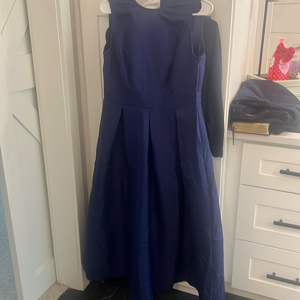 Size small, JJ's house, navy blue.